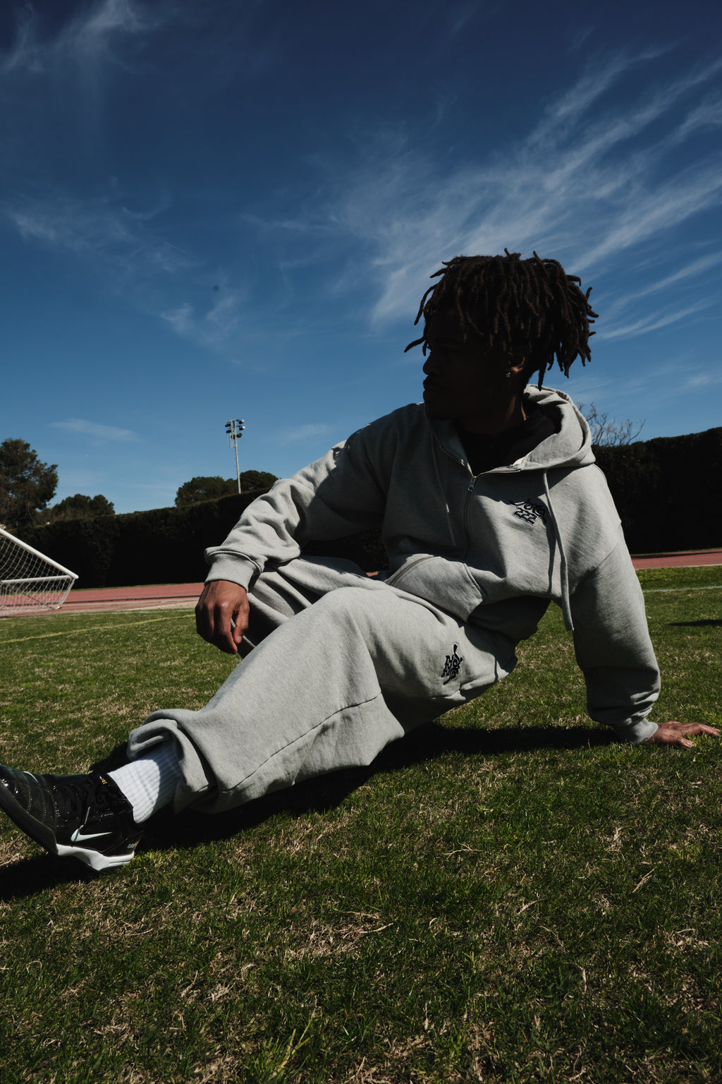 SWEATPANTS "BABY GREY"