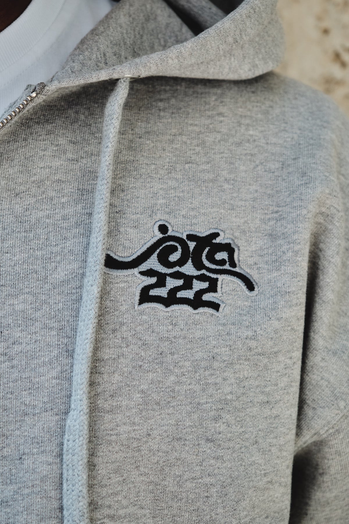 ZIP "BABY GREY"