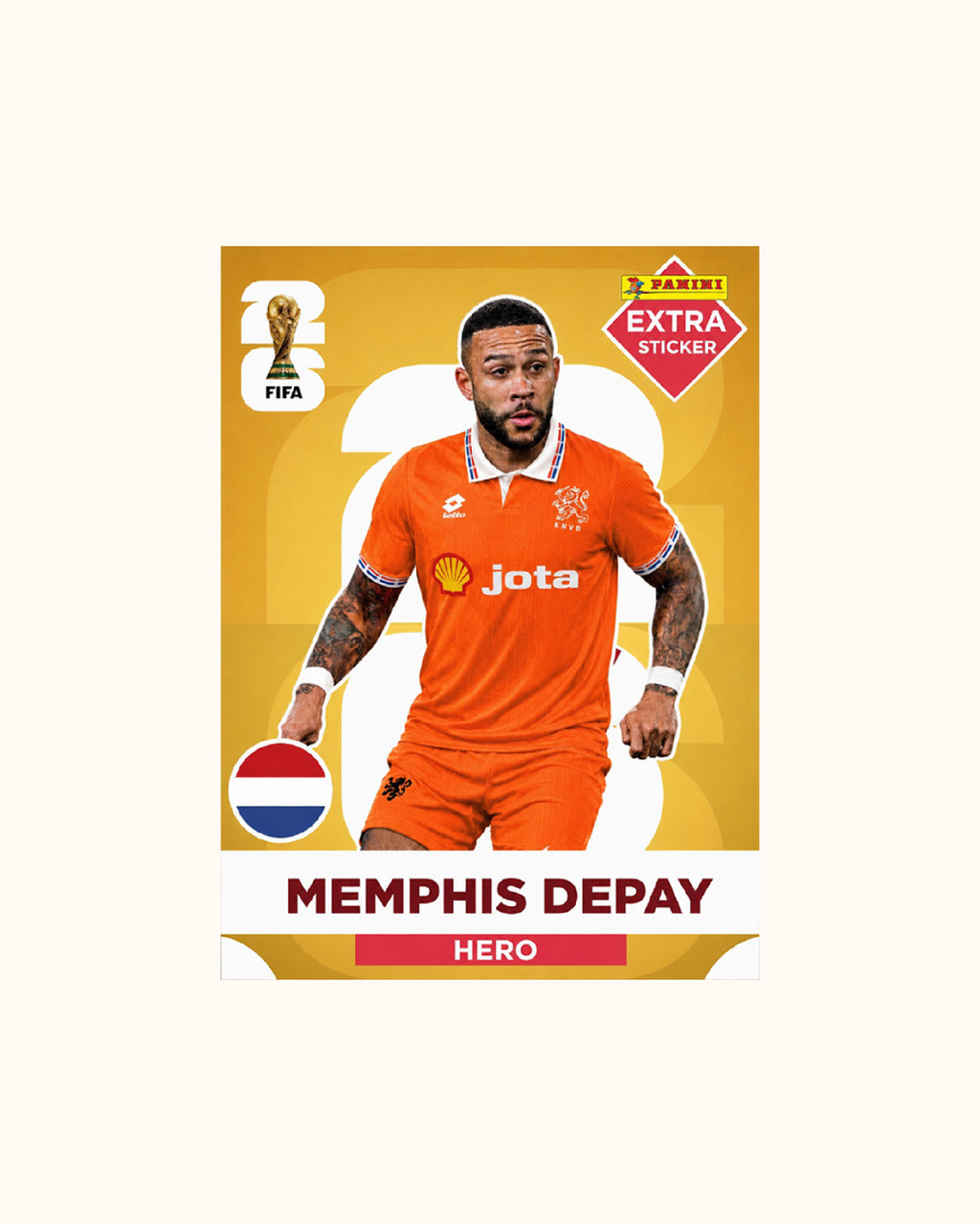 JOTA NETHERLANDS JERSEY
